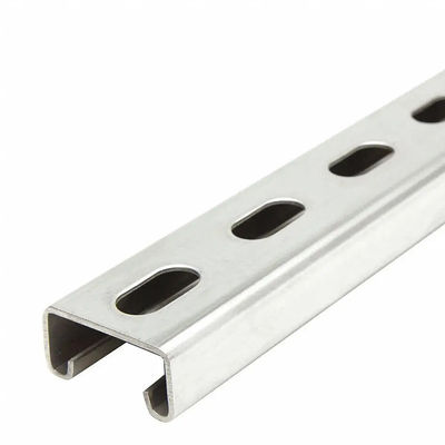 ASTM A36 Structural Galvanized Solid Strut Channel Metal Framing U Shaped Steel