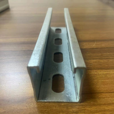 Seismic 1 5/8&quot; Galvanized Unistrut Steel Brackets C Channel Earthquake Resistant