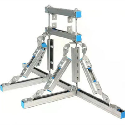 Wall Mounted Seismic Brace Bracket Earthquake Bracing For Fire Sprinkler