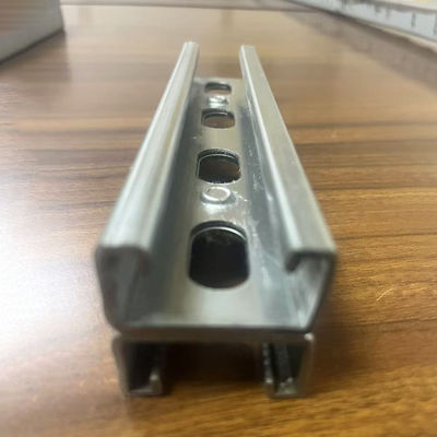 Adjustable Galvanized Unistrut Steel Channel Corrosion Resistance For Pipe Seismic Brace