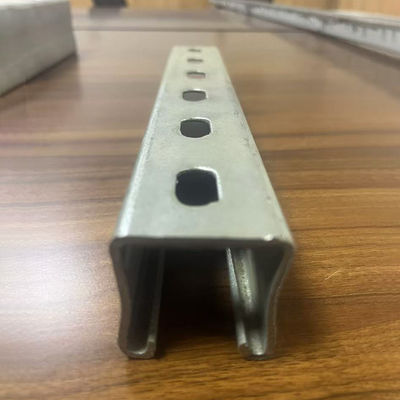 Adjustable Galvanized Unistrut Steel Channel Corrosion Resistance For Pipe Seismic Brace