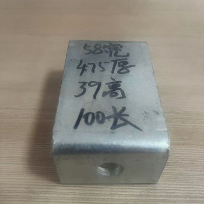 Bolted HDG Galvanized Pipe Mounting Bracket Corrosion Resistance For Shelving