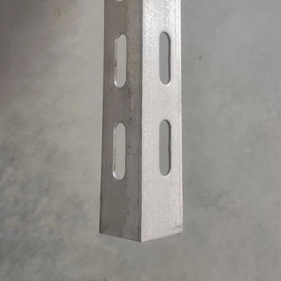 Pre Punched Slotted metal Angle Iron Beam Bar L Shaped ODM