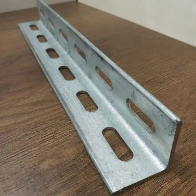 2 Inch Slotted Iron Angle Channel Beam HDG Galvanized Zinc Plated Customized