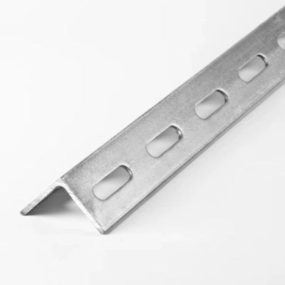 Steel Galvanized Slotted Angle Channel Beam For Warehouse Shelving 6mm-10mm