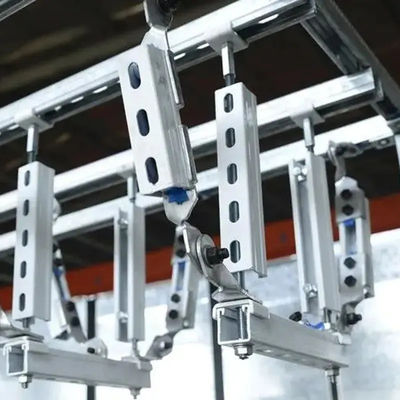 Earthquake Proof Anti Seismic Bracing Ductwork For Fire Sprinkler system