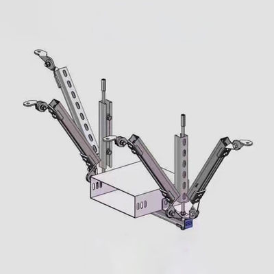 Earthquake Proof Sway Cable Tray Seismic Bracing For Duct Sprinkler Systems