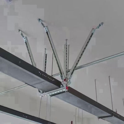 Weatherproof Lateral Seismic Bracing Seismic Light Fixture Support For Cable Tray