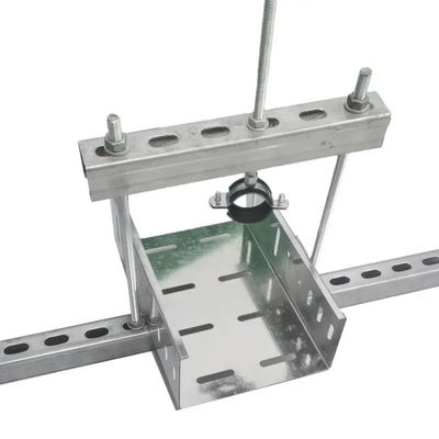 Galvanized Fire Sprinkler Seismic Bracing Hangers For Pipe Suspended Light Fixtures