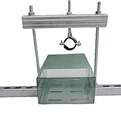Galvanized Fire Sprinkler Seismic Bracing Hangers For Pipe Suspended Light Fixtures