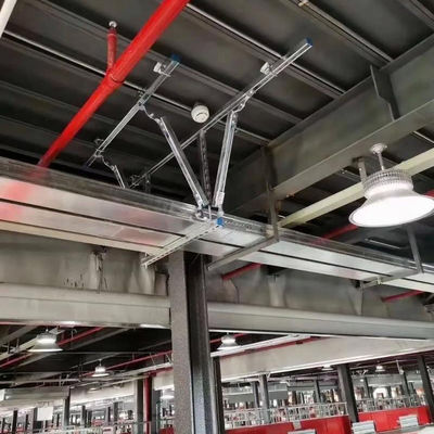 10 Ft Shockproof Electrical Seismic Hangers Bracing System UL Rated