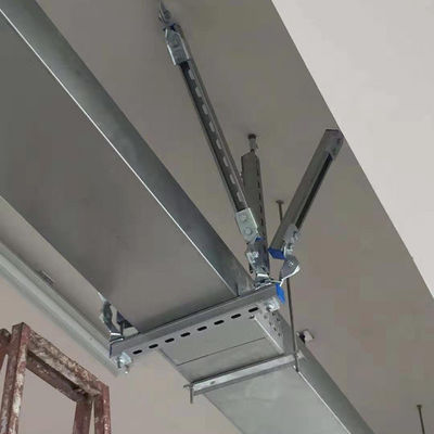 HDG Galvanised Steel Cable Seismic Bracing Longitudinal Sway Brace Supports