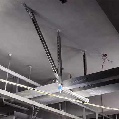HDG Galvanised Steel Cable Seismic Bracing Longitudinal Sway Brace Supports