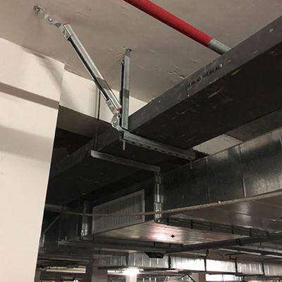 Adjustable Anvil Cable Tray Seismic Bracing Support System For Mechanical Equipment