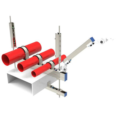 Heavy Duty Earthquake 4 Way Seismic Bracing For Fire Sprinkler 100mm-300mm