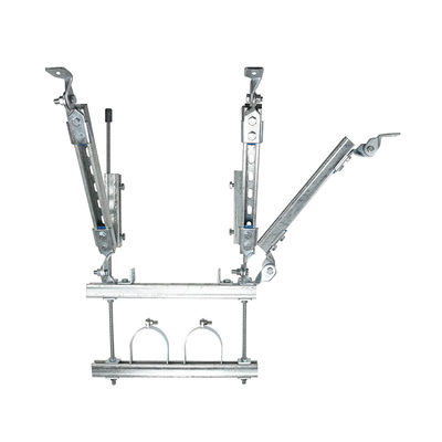 Commercial 4 Way Seismic Bracing For Suspended Light Fixtures Pipe Hangers 600mm-1200mm