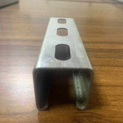 2x3 Resilient Gal Steel Solid Strut Channel Zinc Coated Heavy Loads