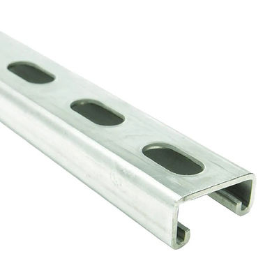 Q195 Q235 Q345 Steel Galvanized Iron Channel Strut Preforated 4 Inch C Channel