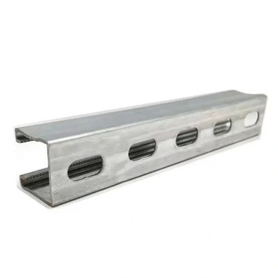 Perforated Metal Strut Cold Rolled Channel C Shaped Beam JIS G3101 Standards