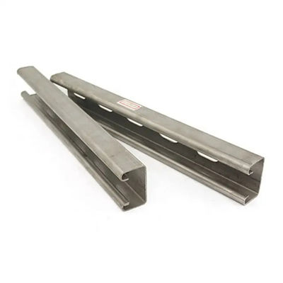 Hot Cold Rolled Gal Solid Strut Channel Black Carbon Steel C Shaped Beam
