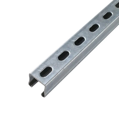 Structural C Channel Galvanized Steel Hot Dip Channel Decoiled Metal GB/T 700-2006