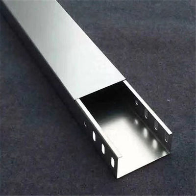 Ventilated Trough Raceway Cable Tray Trunking Hot Dip Galvanised Steel