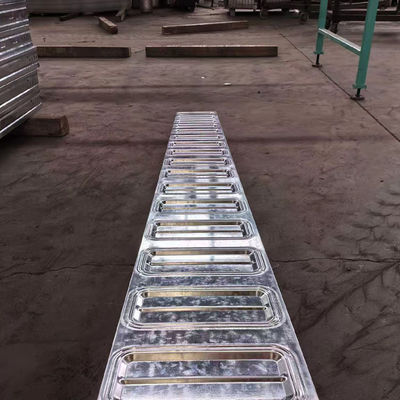 Hot Dipped Galvanized Steel Raceway Tray Ladder 100mm Customized