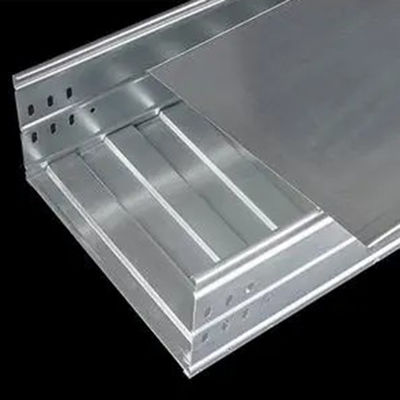 Industrial Galvanized Raceway Cable Tray Perforated Fire Rated 50mm