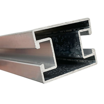 Residential AL6005 T5 Aluminium Solar Panel Rail Brackets Personalised