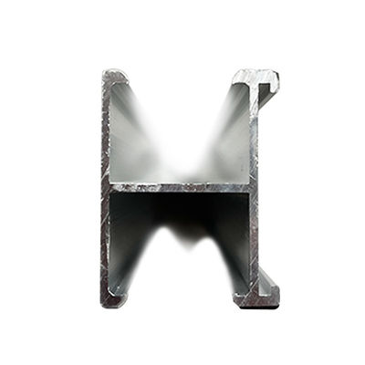 Black Anodised PV Solar Roof Rails Aluminium Mounting Rails For Solar Panels
