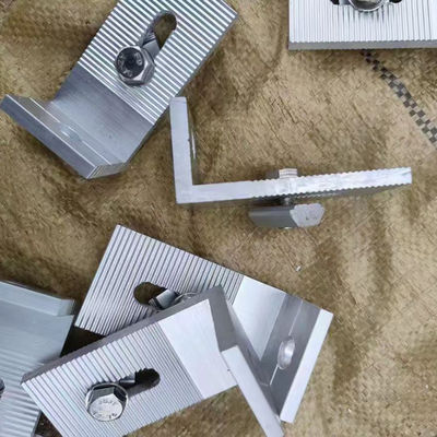 Corrosion Resistant Photovoltaic Solar Panel Mounting Brackets Fixings Custom