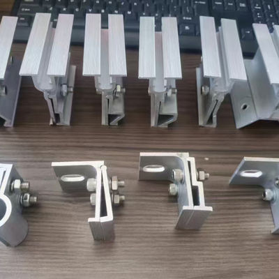 Corrosion Resistant Photovoltaic Solar Panel Mounting Brackets Fixings Custom