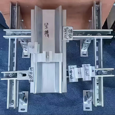 Roof Mounting Drainage Solar Panel Aluminium Rail Channel For Residential