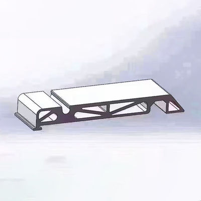 Commercial Aluminium Drainage Panels Solar Mounting Channel Rooftop custom
