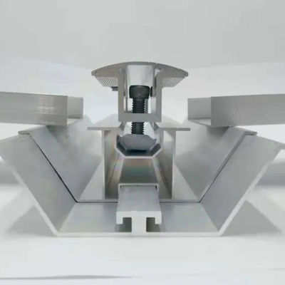 Rooftop PV Photovoltaic Solar Mounting Channel For Rainwater Drainage