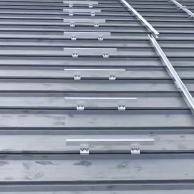 HDG Hot Dipped Galvanized Solar Rooftop Walkway Systems For Flat Roof